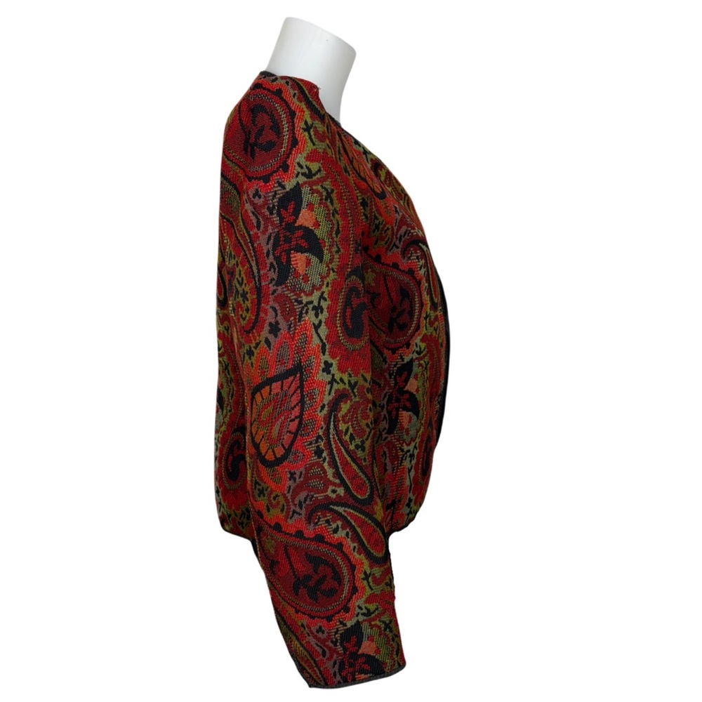 Vintage Mr. Jax Elegant Tapestry Paisley Women's Blazer - Picture 2 of 5